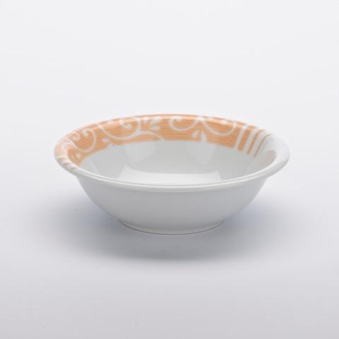 Schaal rnd XL roze krul 150mm