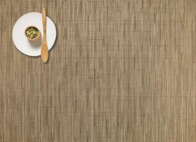 Chilewich Bamboo Trolley placemat - Camel - 550x800mm