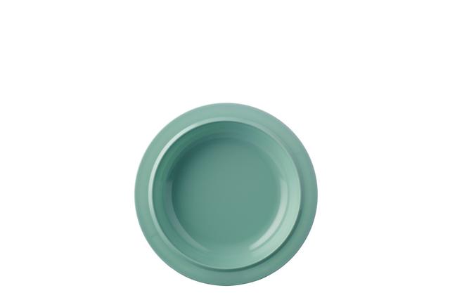 Bord diep retro groen 193mm