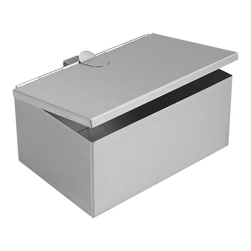 Asverzamelaar rvs - 210x140x90mm