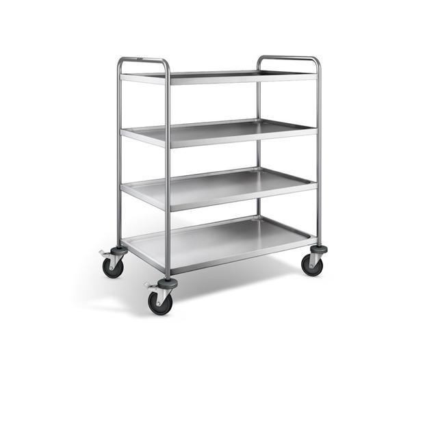 Serveerwagen SW 10 x 6-4 staalverzinkte wielen