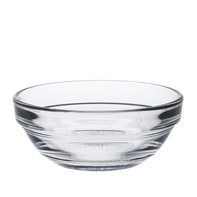 Schaal stapelrand rond glas - Ø75x30mm