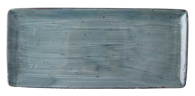 Serveeschotel curve Rustic wit 360x95mm