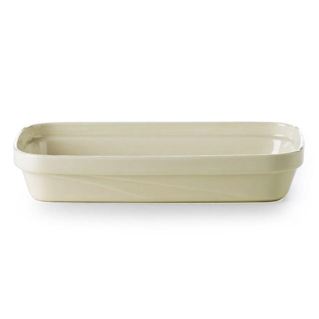 Etensschaal Allure Relief 1/3Gn-55mm vlb off white