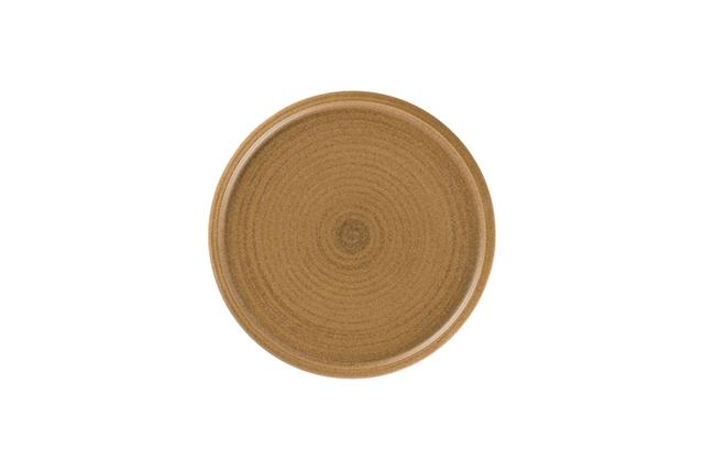 RAK Ease Selva Coupebord plat - Ø240mm - Autumn Brown