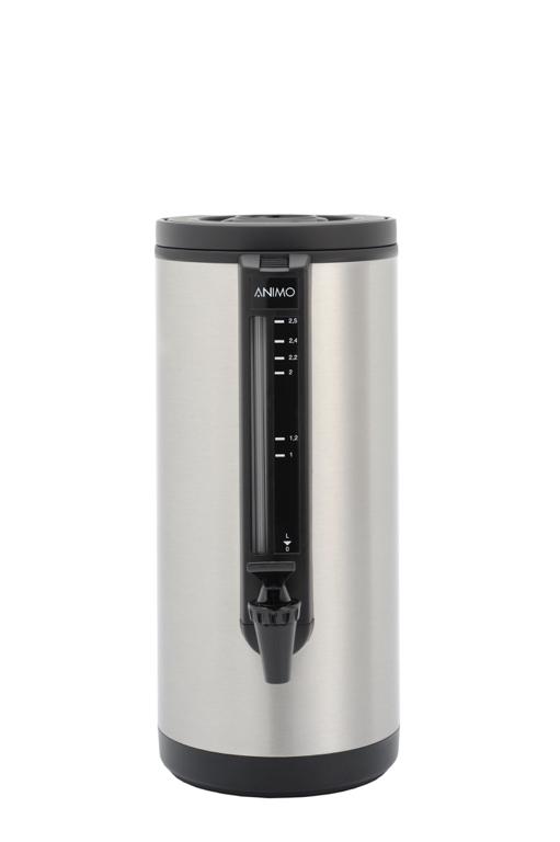 Iso-container m/aftapkr+peilgl RVS 2,40L