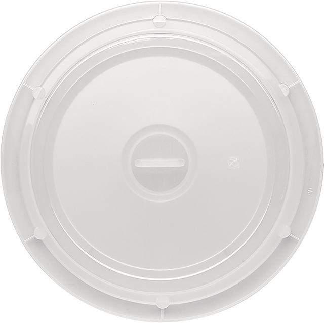 Bauscher Deksel transpararant - Ø250mm