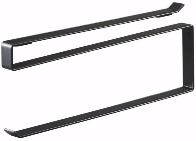 Yamazaki Tower Keukenrolhouder - Zwart