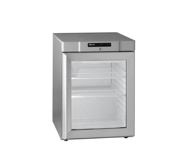 Koelkast onder m/gldr COMPACT KG220RG RVS 123L