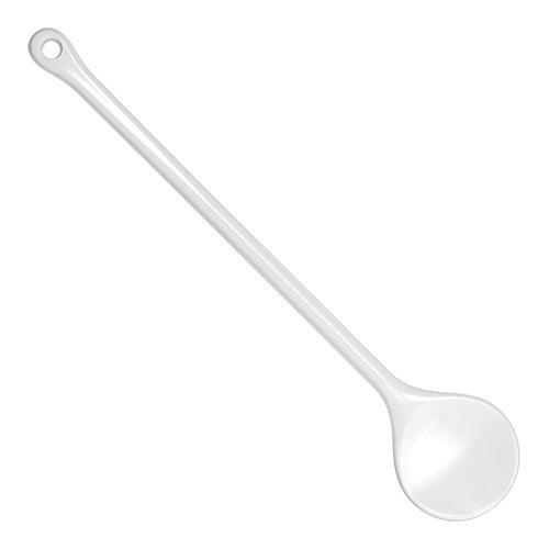 Lepel rond wit - L 310mm