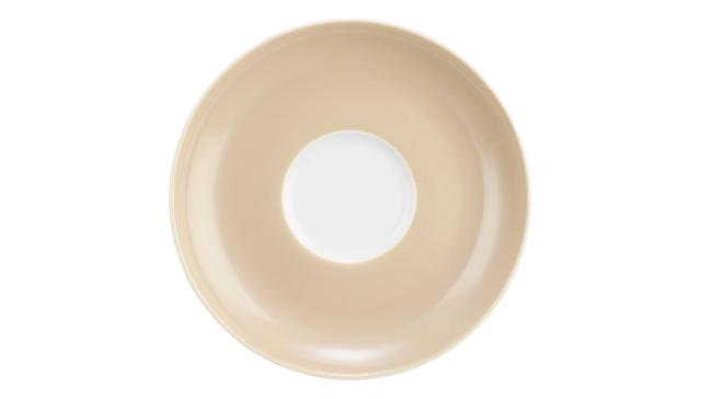 Schotel theekop Liberty Pure Colors beige 130mm