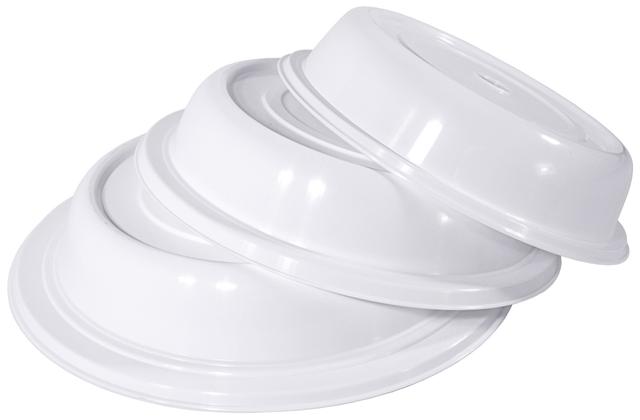 Bordendeksel m/vingergat PP wit 253x60mm