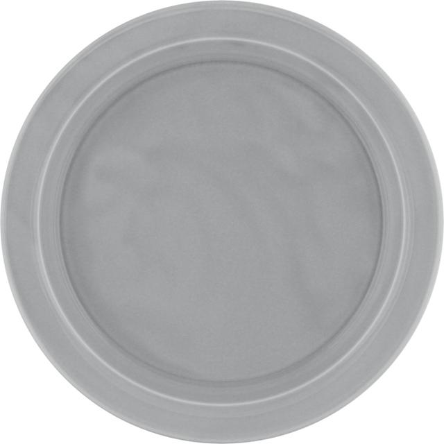 Bauscher Airflow Essenta Bord halfdiep met rand - Ø250mm - Grijs