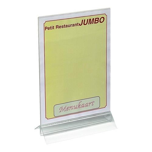 Menukaarthouder A4 perspex 320x210mm