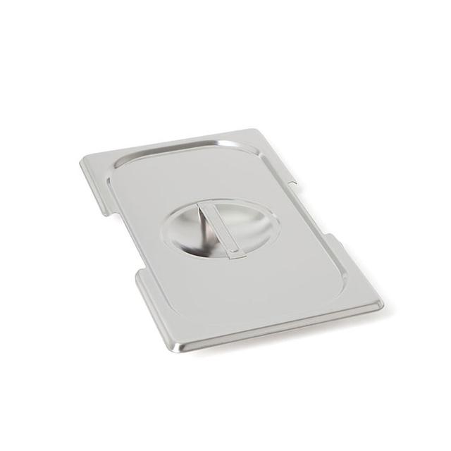 Gn-deksel 1/3 m/gr uitsp RVS