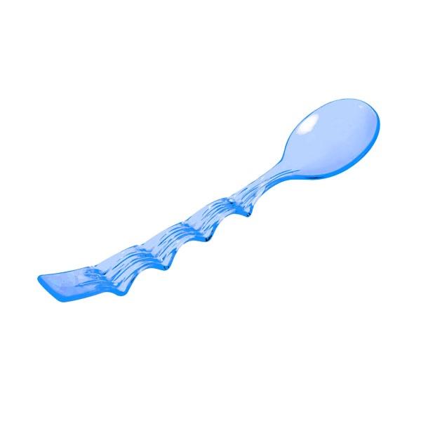 Lepel ergonomisch blauw 210mm