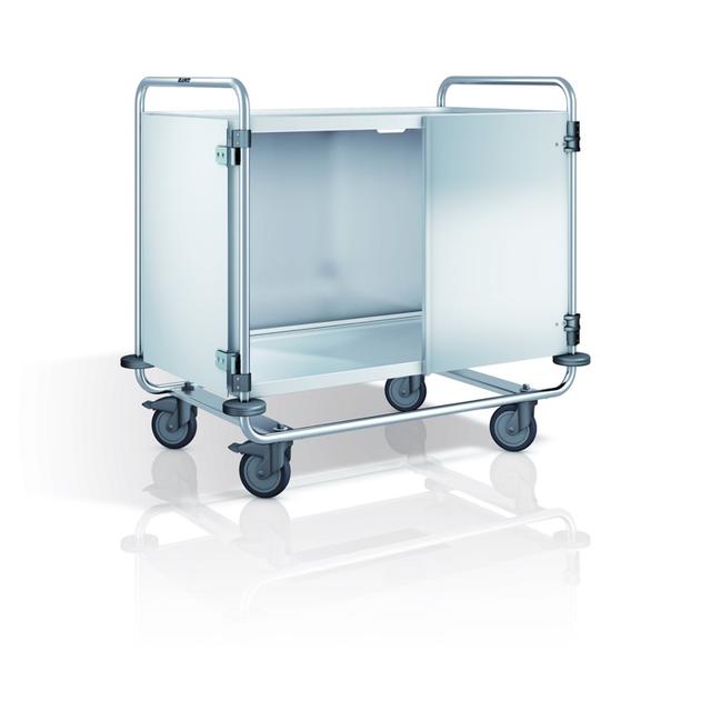 Serveerwagen gesl. 2 bladen RVS SW10x6-2 verzwaard