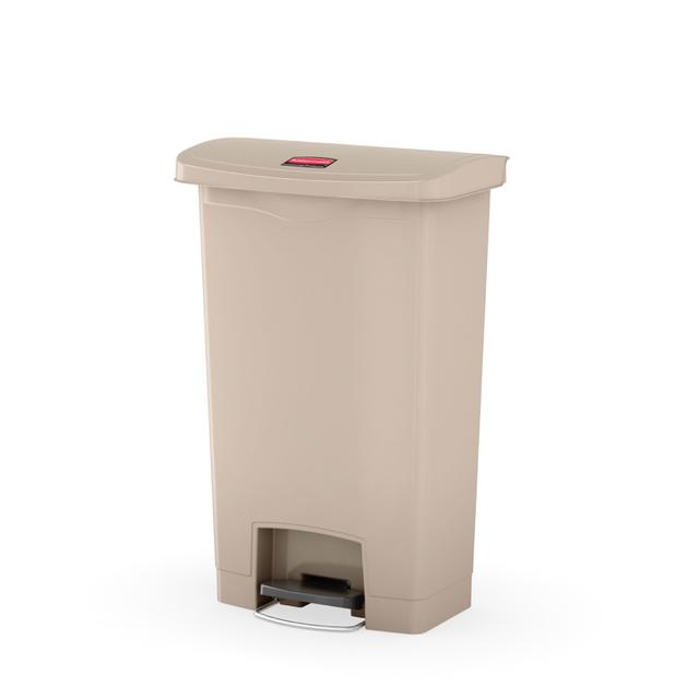 Pedaalemmer Front Step kunststof beige 50L