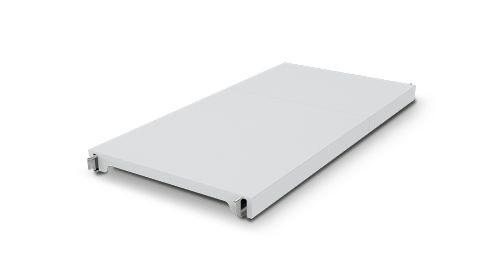 Norm 12, dichte schap PS/alum 1200x400mm