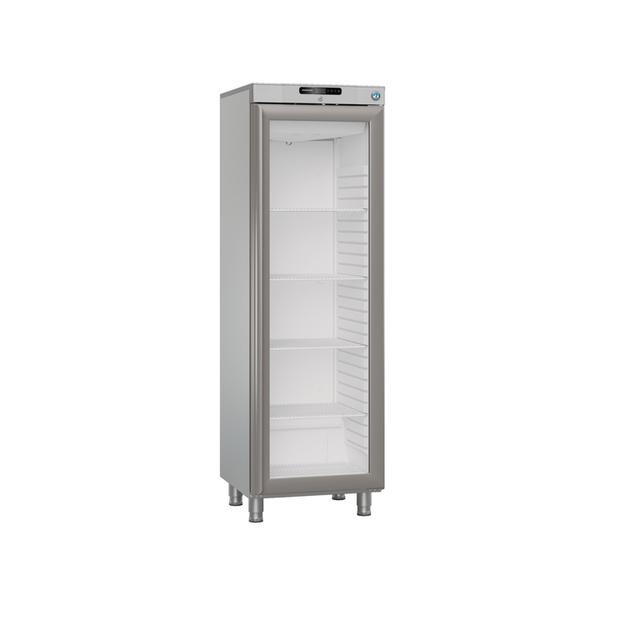 Koelkast m/glasdr COMPACT KG420 RVS 343L