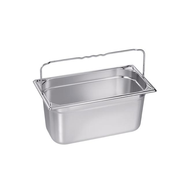 B.PRO Gastronormbak met beugelgreep 1/3 GN-200mm RVS