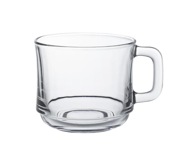 Bekerglas m/oor Stapelbaar 220cc