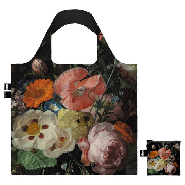 LOQI Bag Large - Still Life with Flowers gerecycled