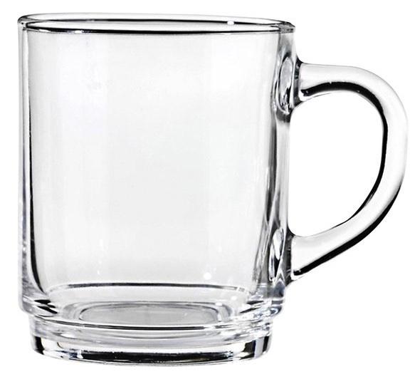Theeglas stapelbaar - 0.25Ltr