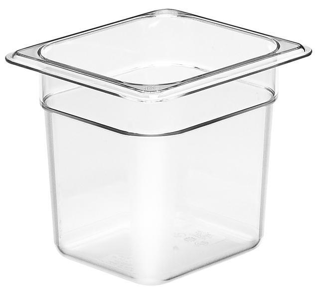 Cambro Gastronormbak 1/6 GN - 176x162x150mm - Clear