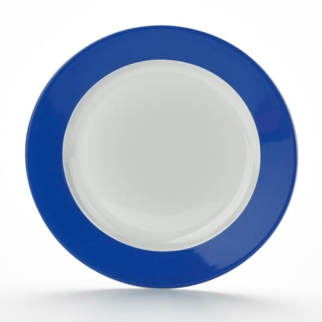 Bord met brede rand Colour$ Blauw 240mm