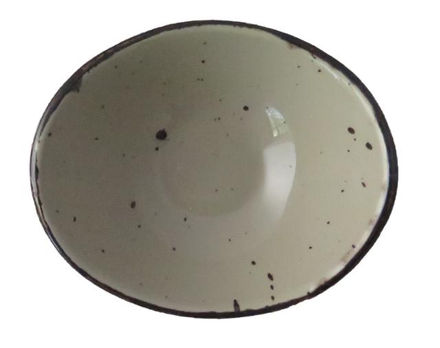 Schaal ovaal Rustic lichtgroen 180mm