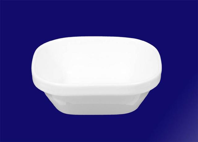 Systeemschaal 1010 vk wit 135cc