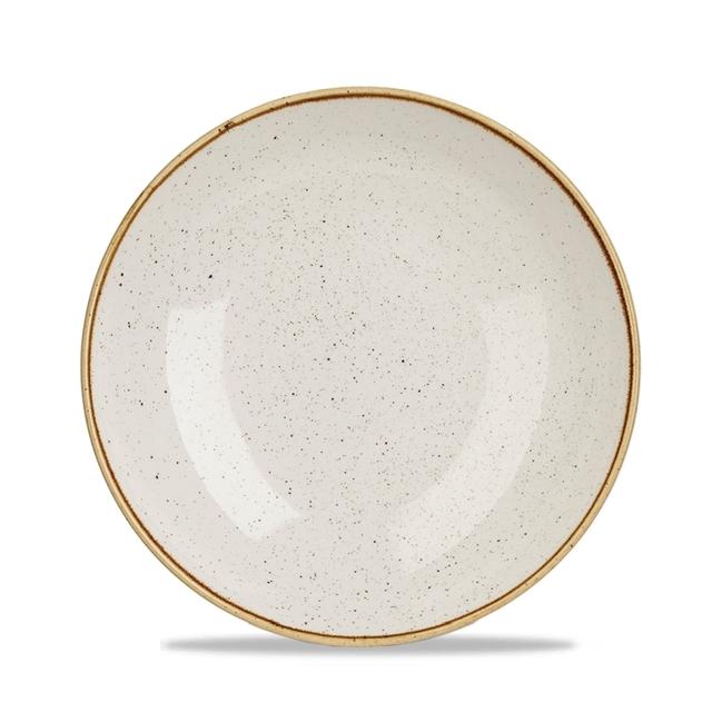 Churchill Stonecast Coupebord diep - Ø248mm - 1.14Ltr - Barley White