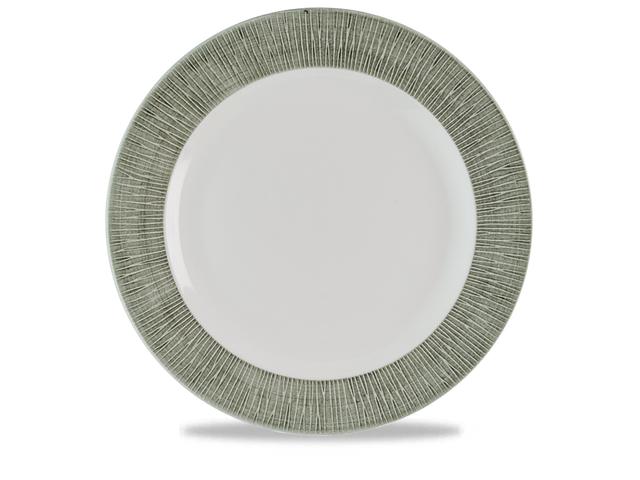 Churchill Bamboo Spinwash Bord plat met rand - Ø305mm - Alpine
