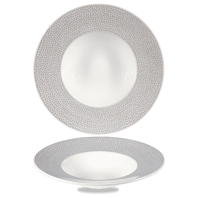 Churchill Isla Spinwash Bord diep met brede rand - Ø280mm - 0.468Ltr - Shale Grey