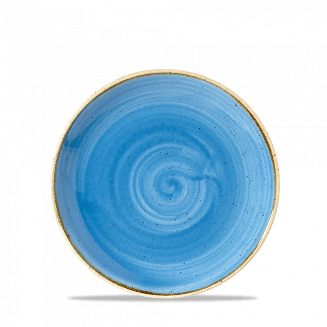 Churchill Stonecast Coupebord plat - Ø165mm - Cornflower Blue