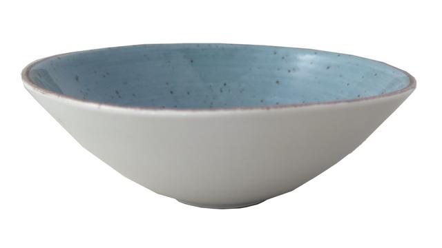 Schaal Soy rond 22 cm Rustic blauw