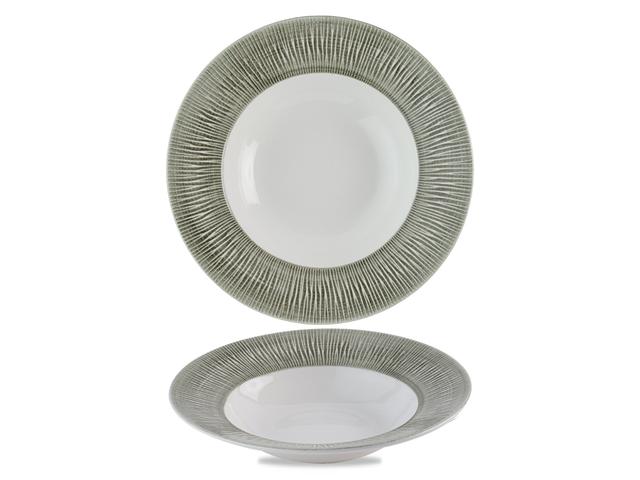 Churchill Bamboo Spinwash Bord diep met brede rand - Ø280mm - Alpine