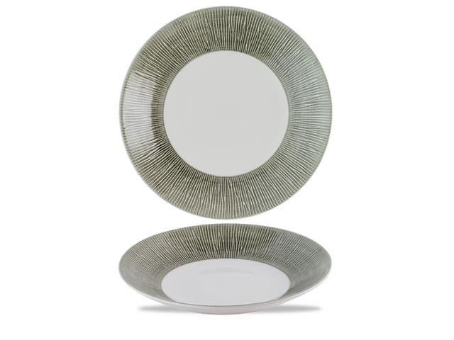 Churchill Bamboo Spinwash Coupebord diep met brede rand - Ø281mm - Alpine
