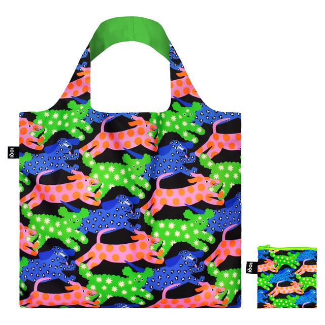 LOQI Bag Large - Dogs gerecycled