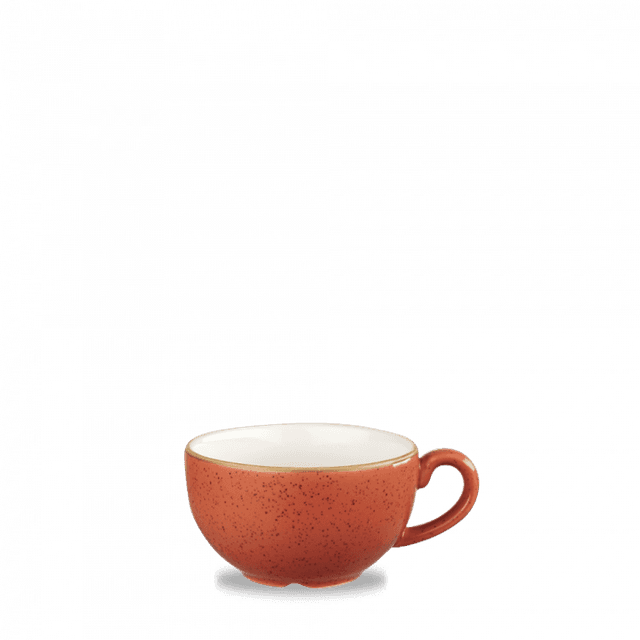 Churchill Stonecast Cappuccino kop - 0.34Ltr - Spiced Orange