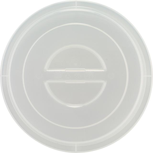 Bauscher Cloche met greep hoog - Ø240mm - Melkwit