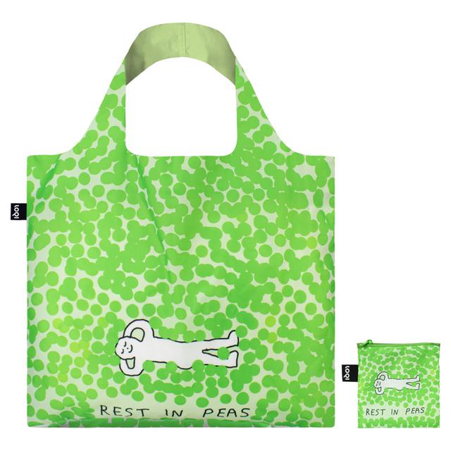 LOQI Bag Large - Rest in Peas gerecycled