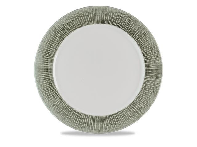 Churchill Bamboo Spinwash Bord plat met rand - Ø305mm - Alpine