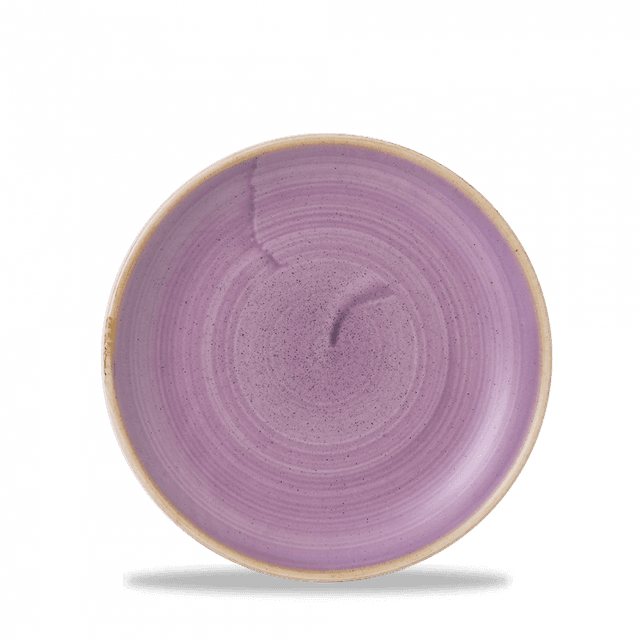 Churchill Stonecast Coupebord plat - Ø165mm - Lavender