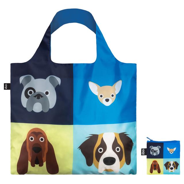 LOQI Bag Large - Dogs gerecycled
