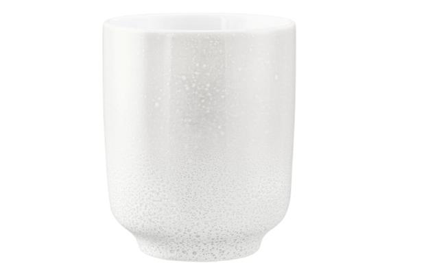 Beker zonder oor Sento Aura wit 400cc