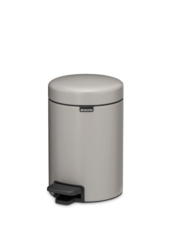 Brabantia NewIcon Pedaalemmer - 3Ltr - Soft Grey
