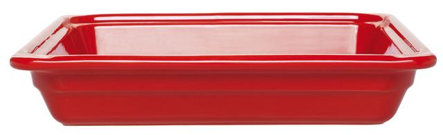 Emile Henry GN schaal 2/3 - 345x325x65mm - Cerise