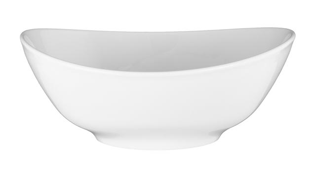 Schaal ovaal Brasserie wit 210mm